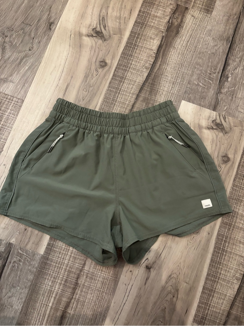 Olive Green Women’s Athletic Shorts